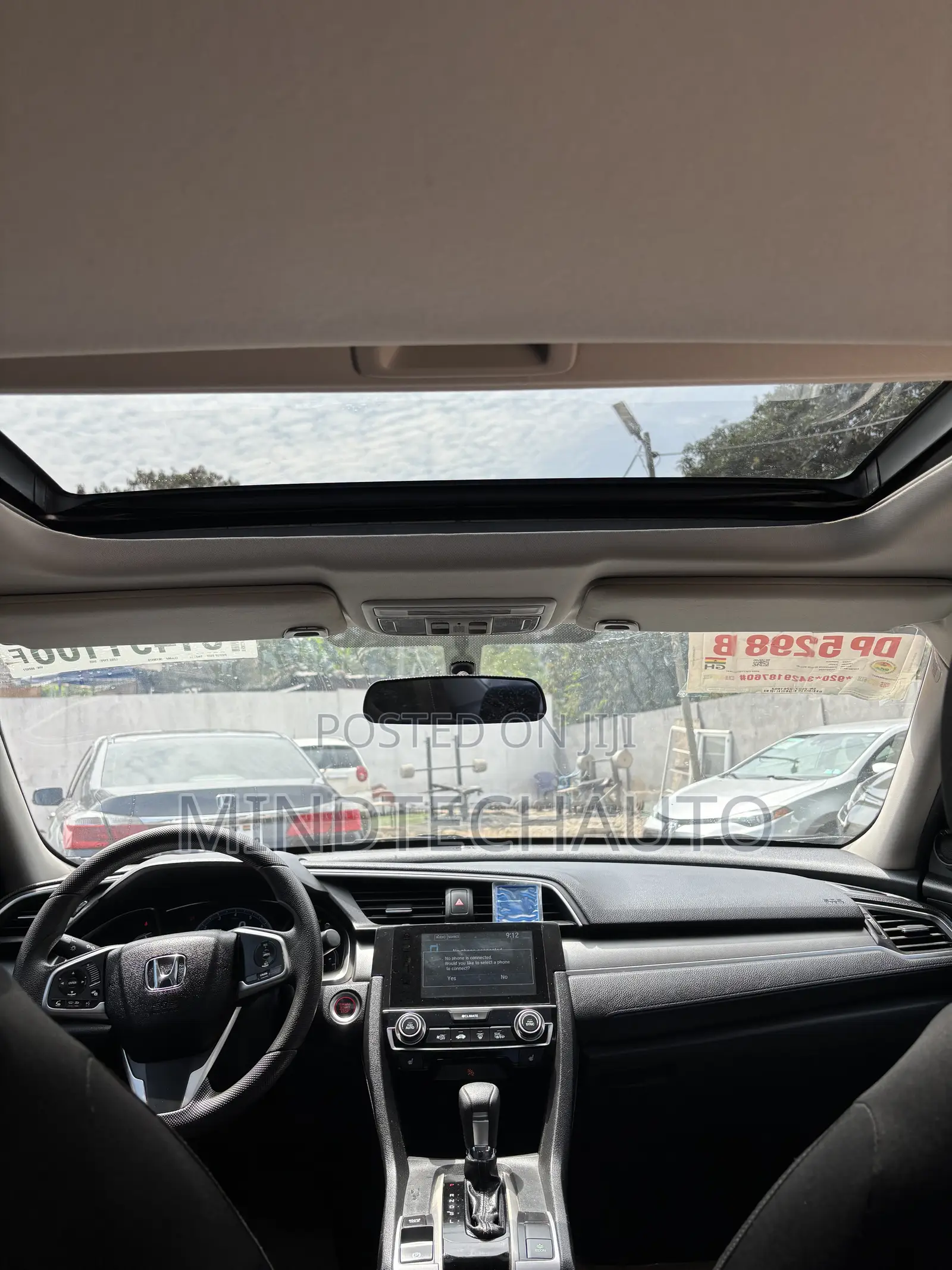 Honda Civic EX 4dr Sedan (1.5L 4cyl) 2016 White