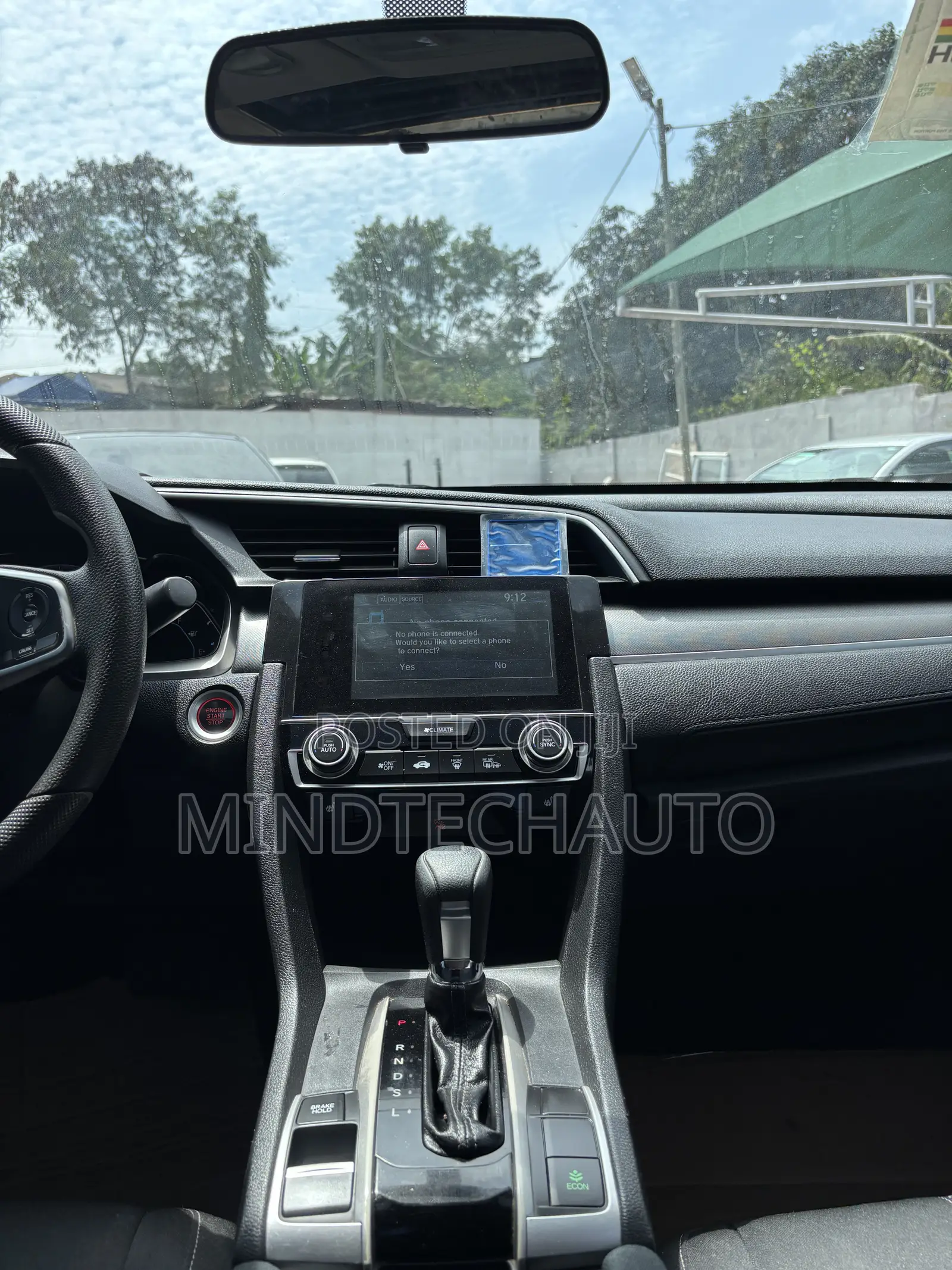 Honda Civic EX 4dr Sedan (1.5L 4cyl) 2016 White