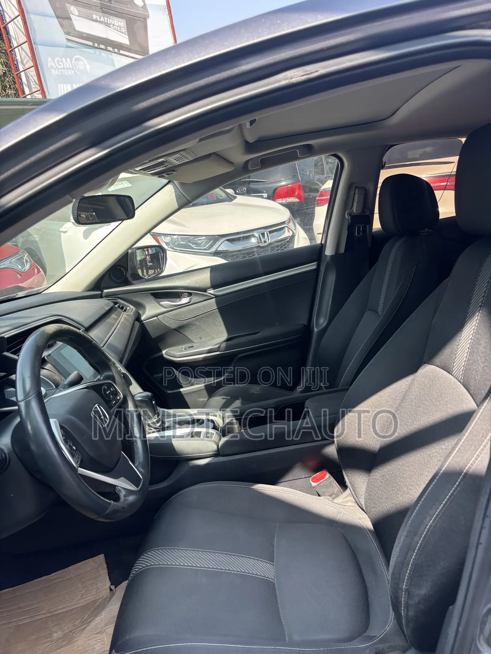 Honda Civic EX-L 2dr Coupe (1.5L 4cyl) 2017 Gray