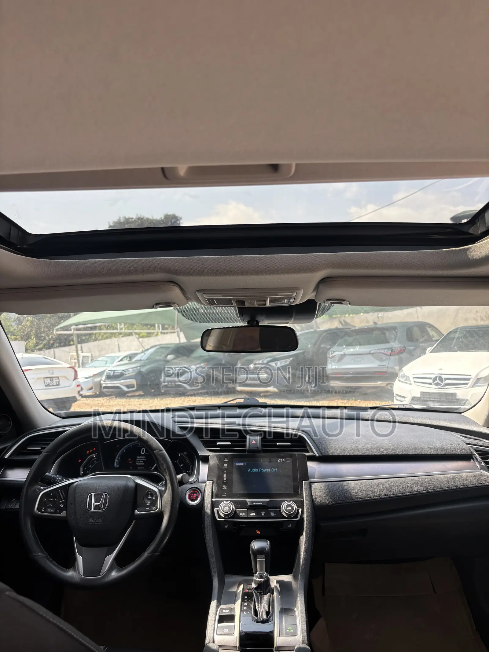 Honda Civic EX-L 2dr Coupe (1.5L 4cyl) 2017 Gray