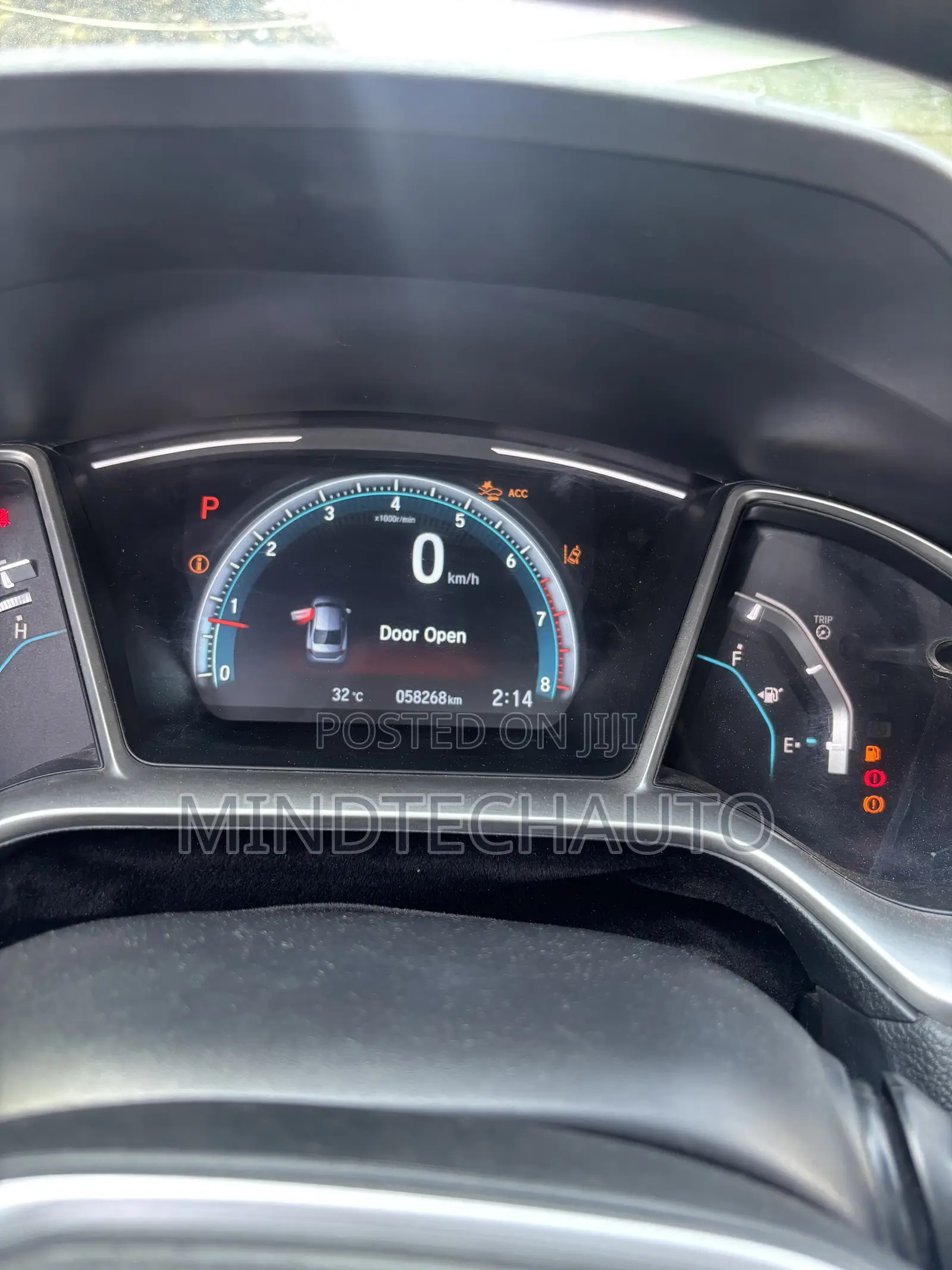 Honda Civic EX-L 2dr Coupe (1.5L 4cyl) 2017 Gray