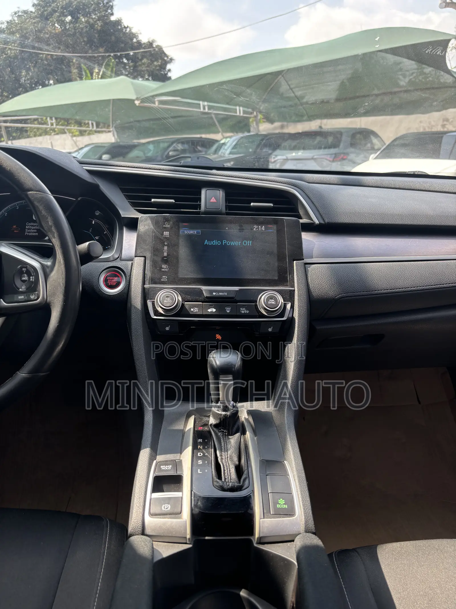 Honda Civic EX-L 2dr Coupe (1.5L 4cyl) 2017 Gray