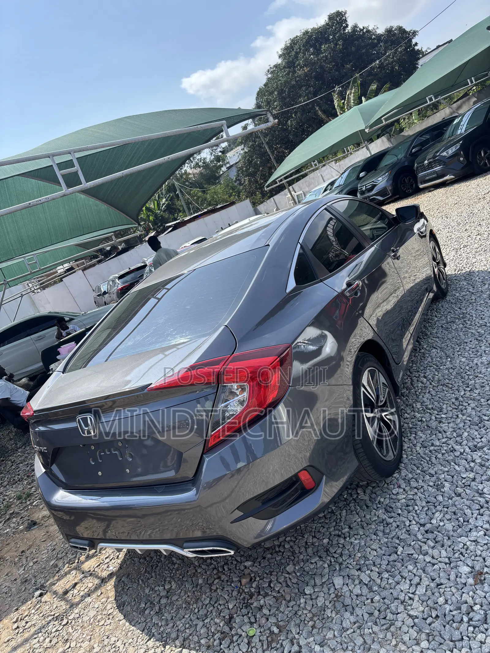 Honda Civic EX-L 2dr Coupe (1.5L 4cyl) 2017 Gray