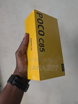 New Xiaomi Poco C85 4G 256 GB Black
