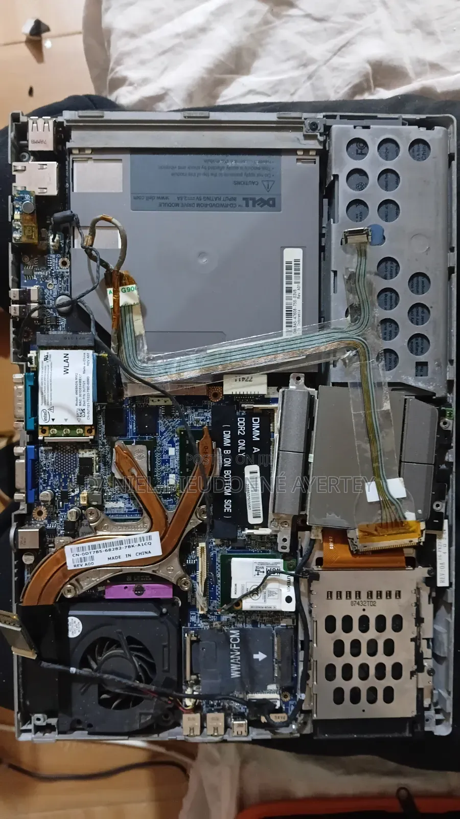 OEM Dell Latitude D630 Complete Internal Electronics Overhaul Kit