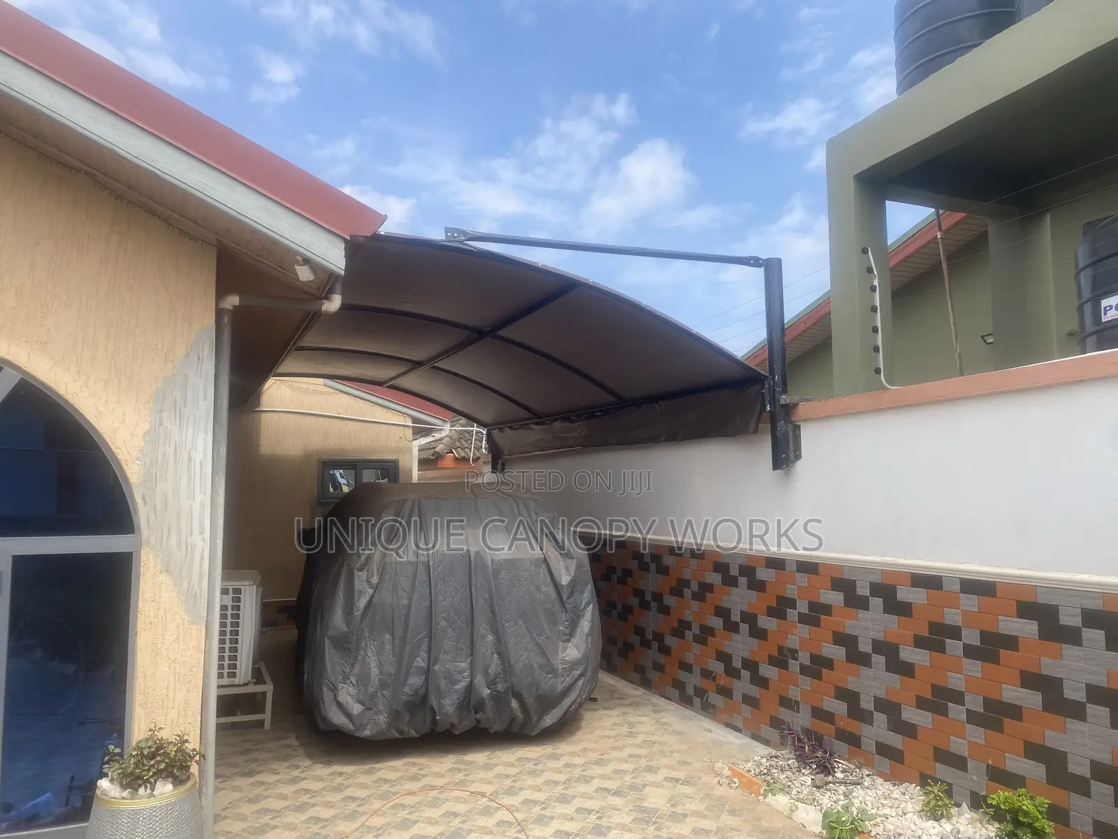 Back Side Car Parking Garage