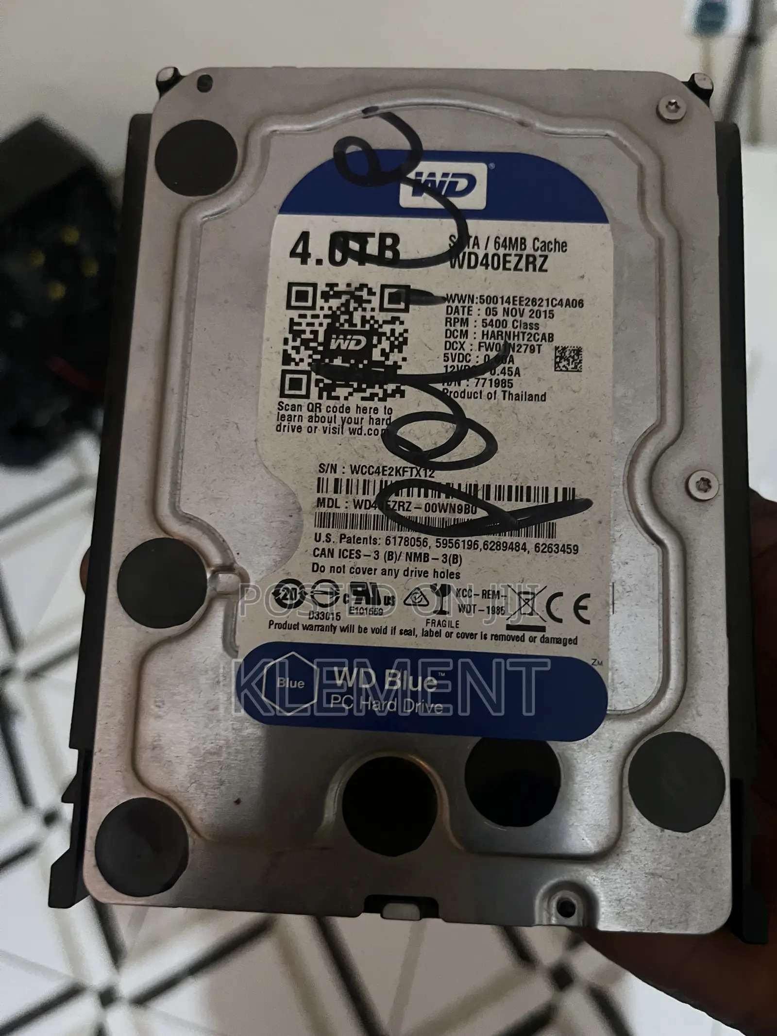 4TB (Terabytes) Desktop Hard Disk Drive