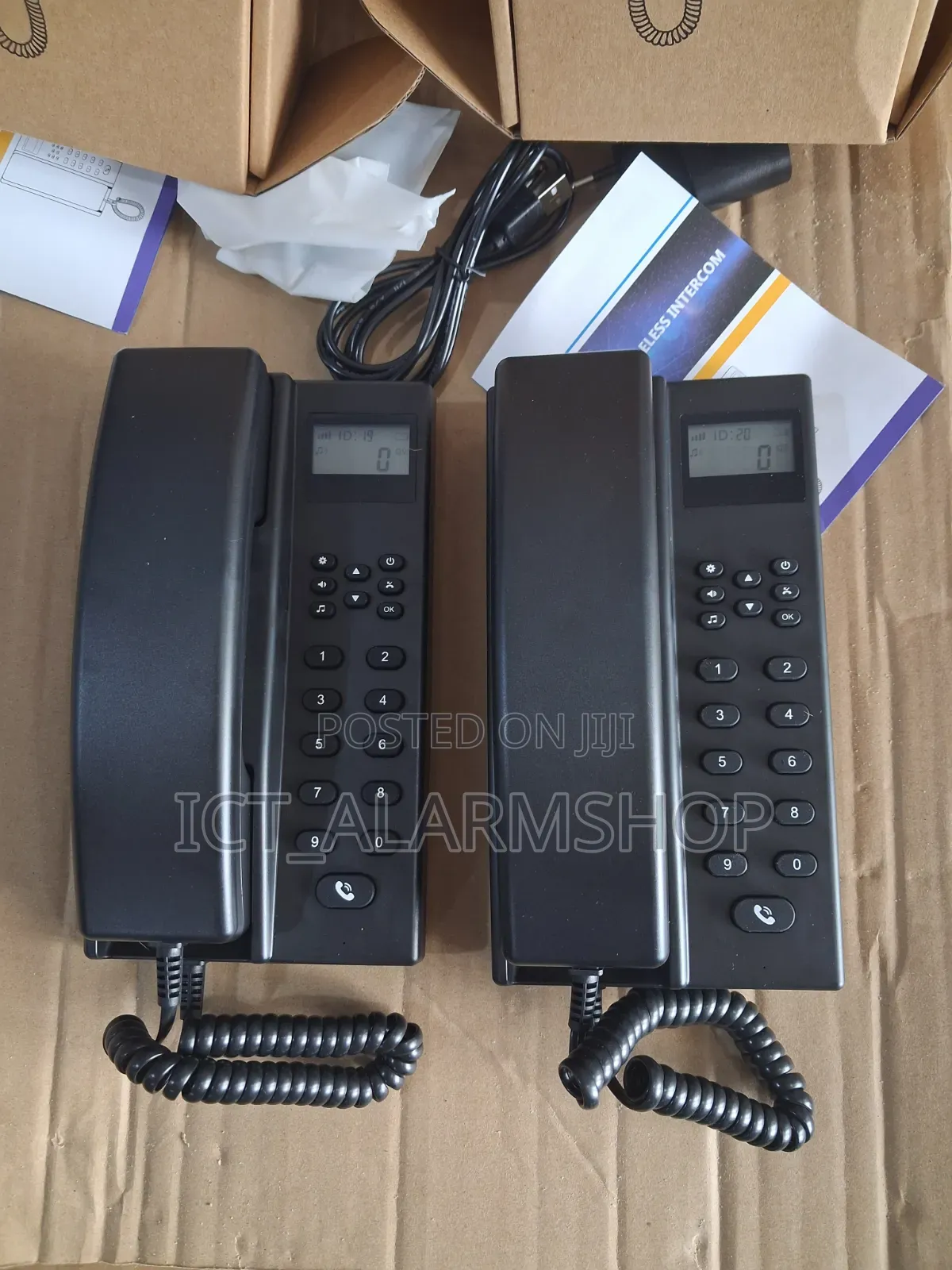 Telephone Wireless Intercom With Display