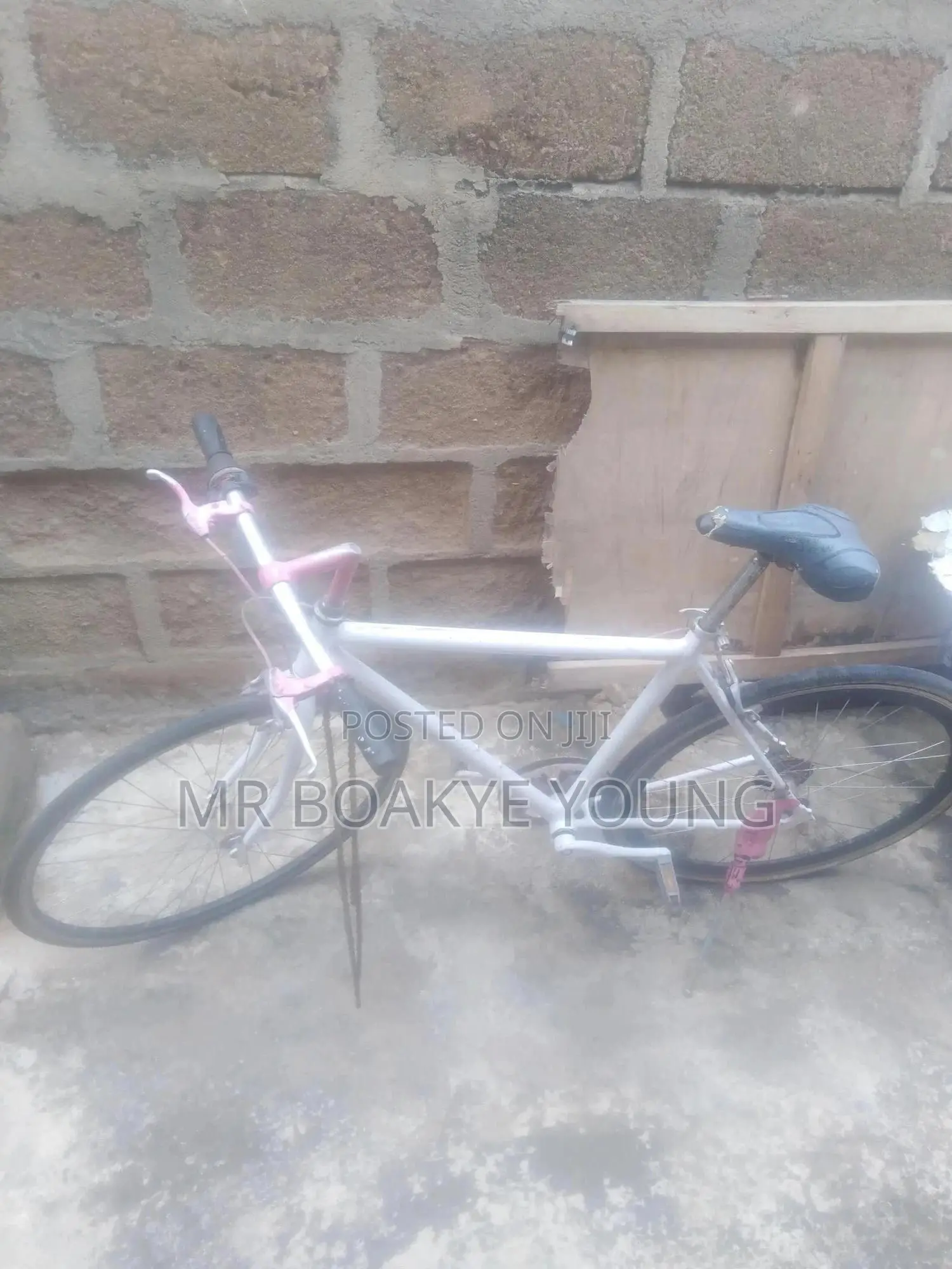 Racer Bike Going for a Cool`