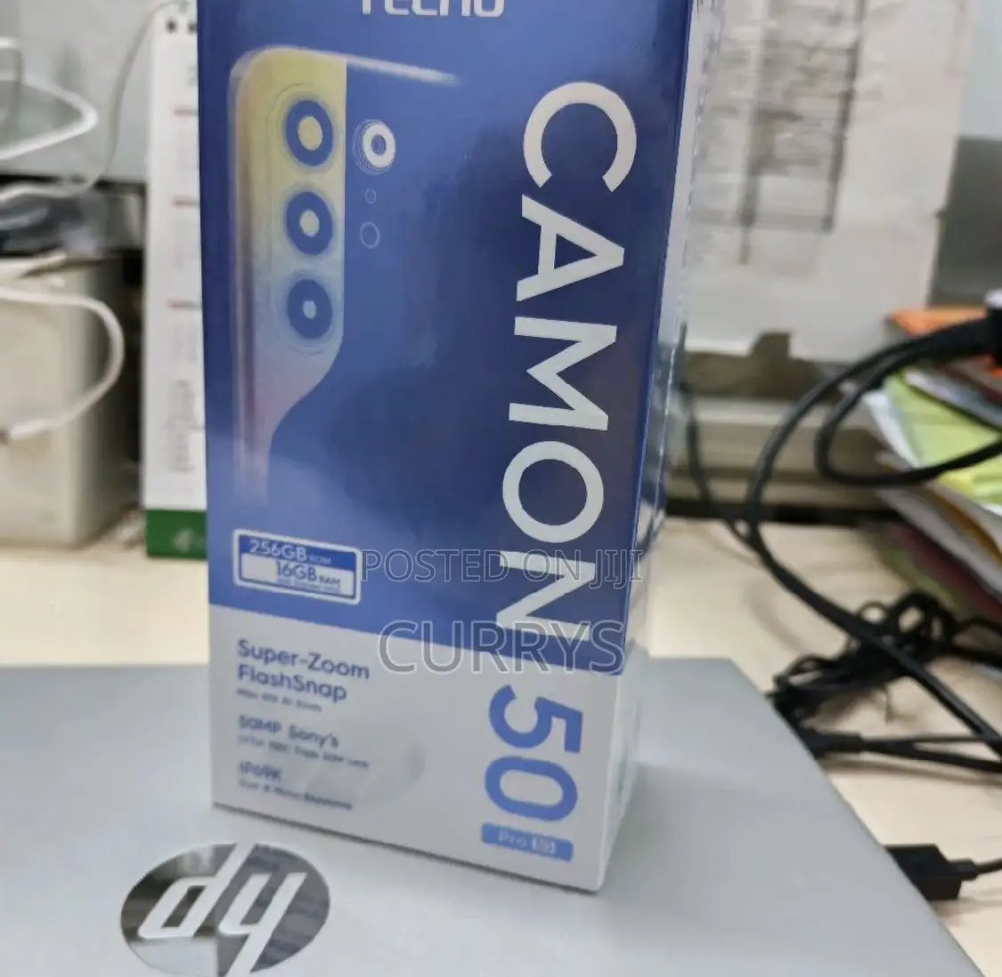 New Tecno Camon 50 Pro 256 GB Black
