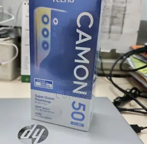 New Tecno Camon 50 Pro 256 GB Black