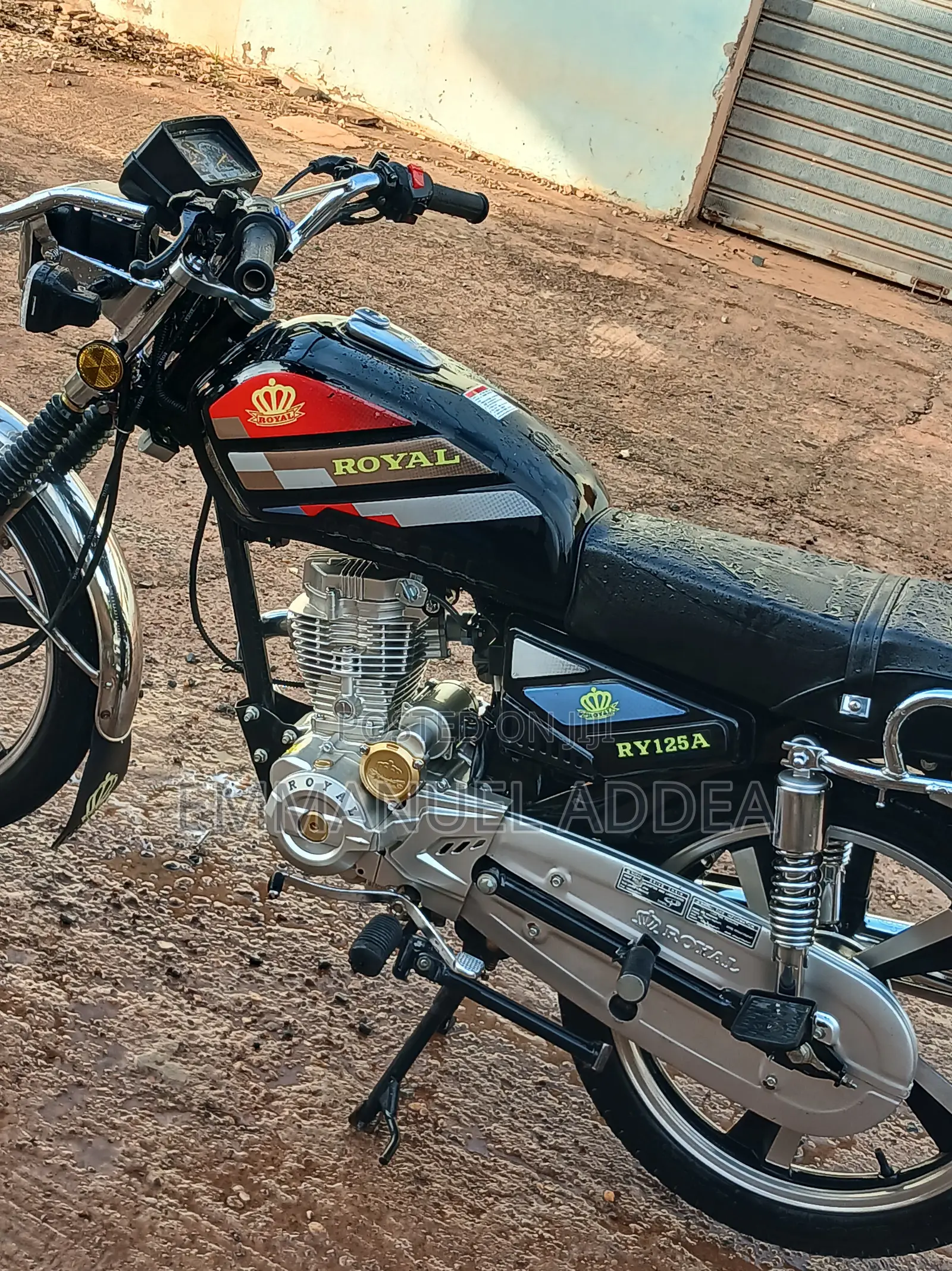 New Royal Motorcycle 2026 Black