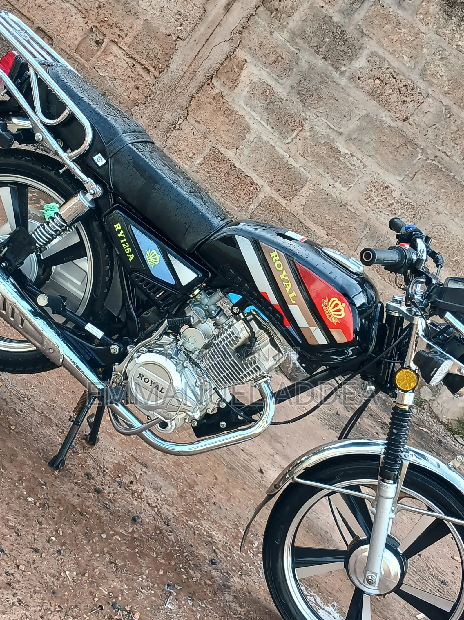 New Royal Motorcycle 2026 Black
