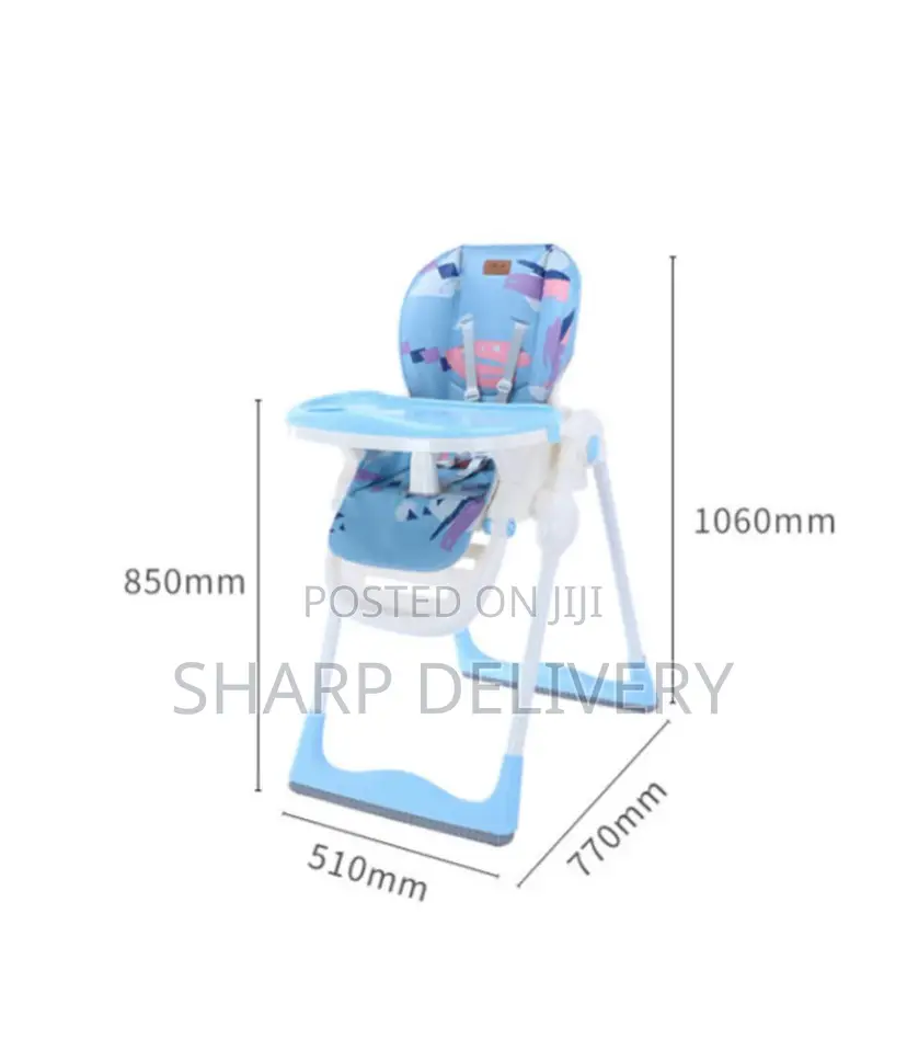 Baby High Chair With Reclining Seat