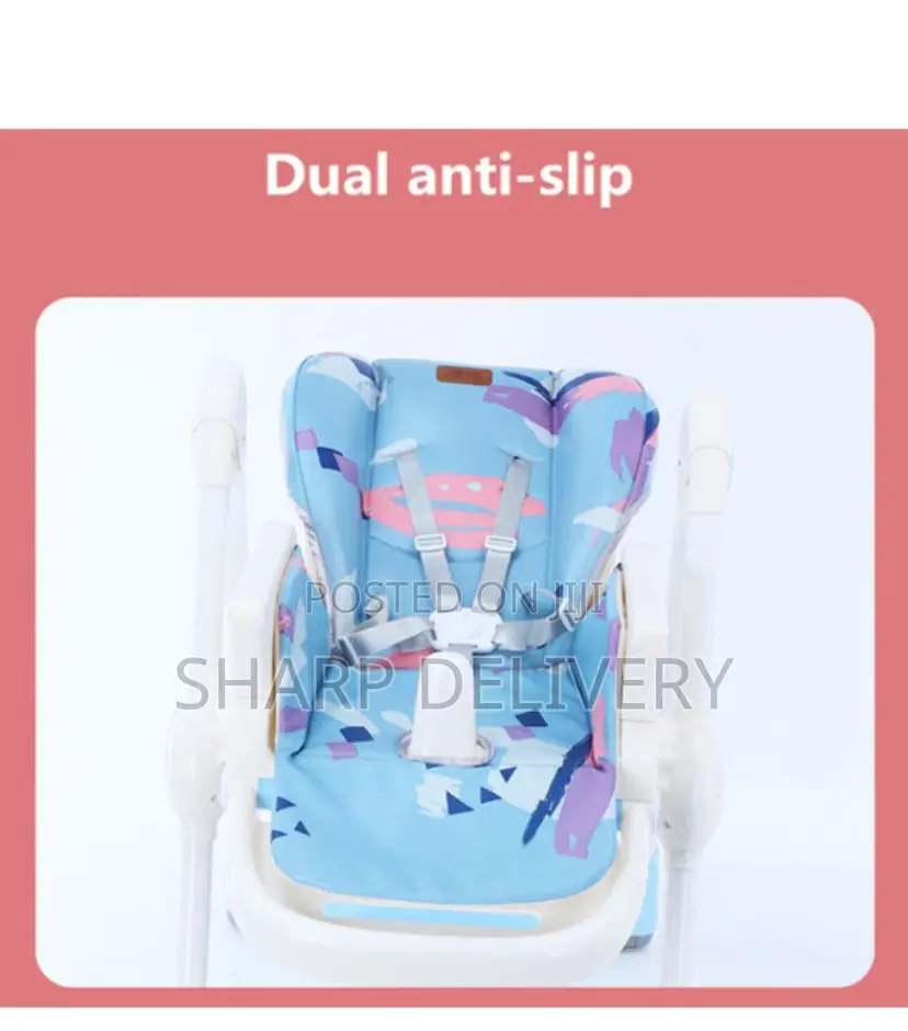 Baby High Chair With Reclining Seat