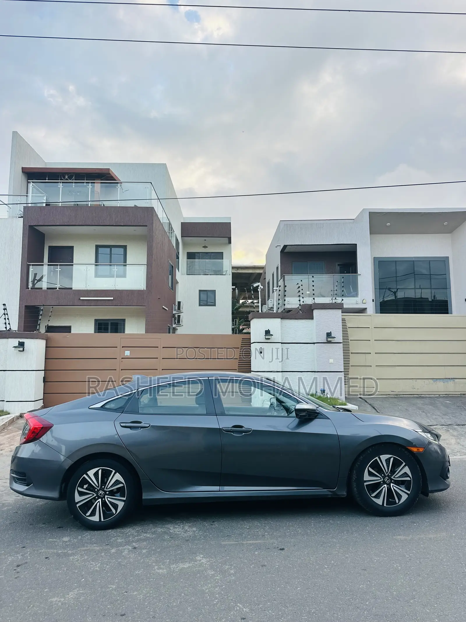 Honda Civic EX-L 4dr Sedan (1.5L 4cyl) 2016 Gray