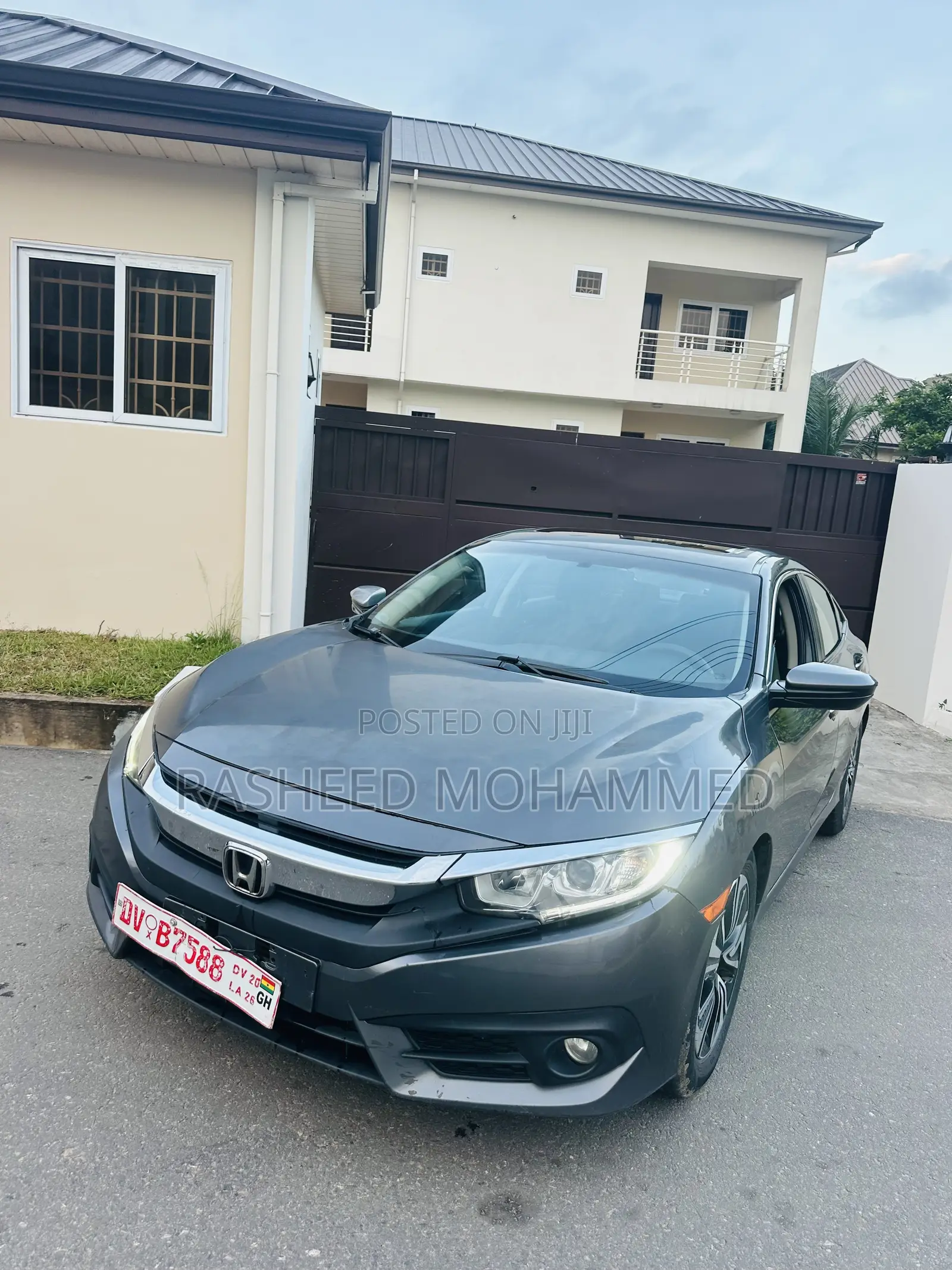 Honda Civic EX-L 4dr Sedan (1.5L 4cyl) 2016 Gray