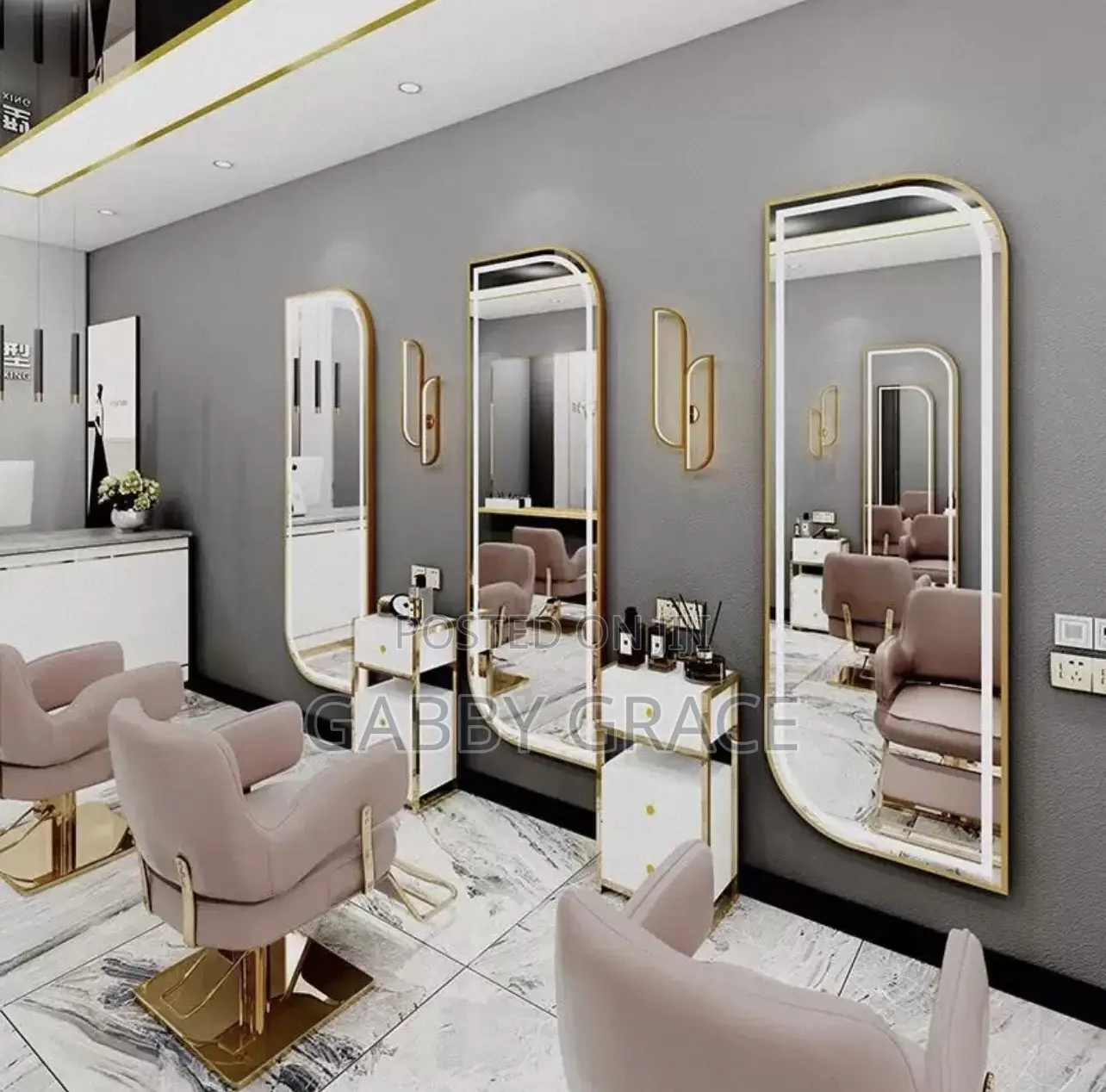 Salon Mirror