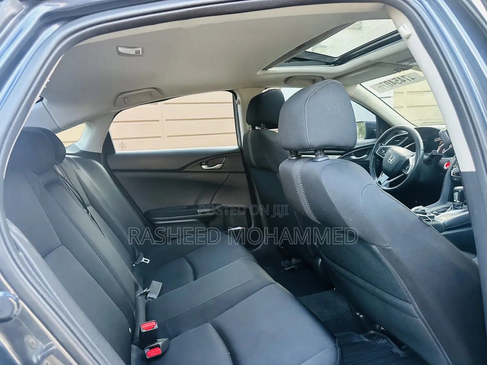 Honda Civic EX-L Sedan 2020 Gray
