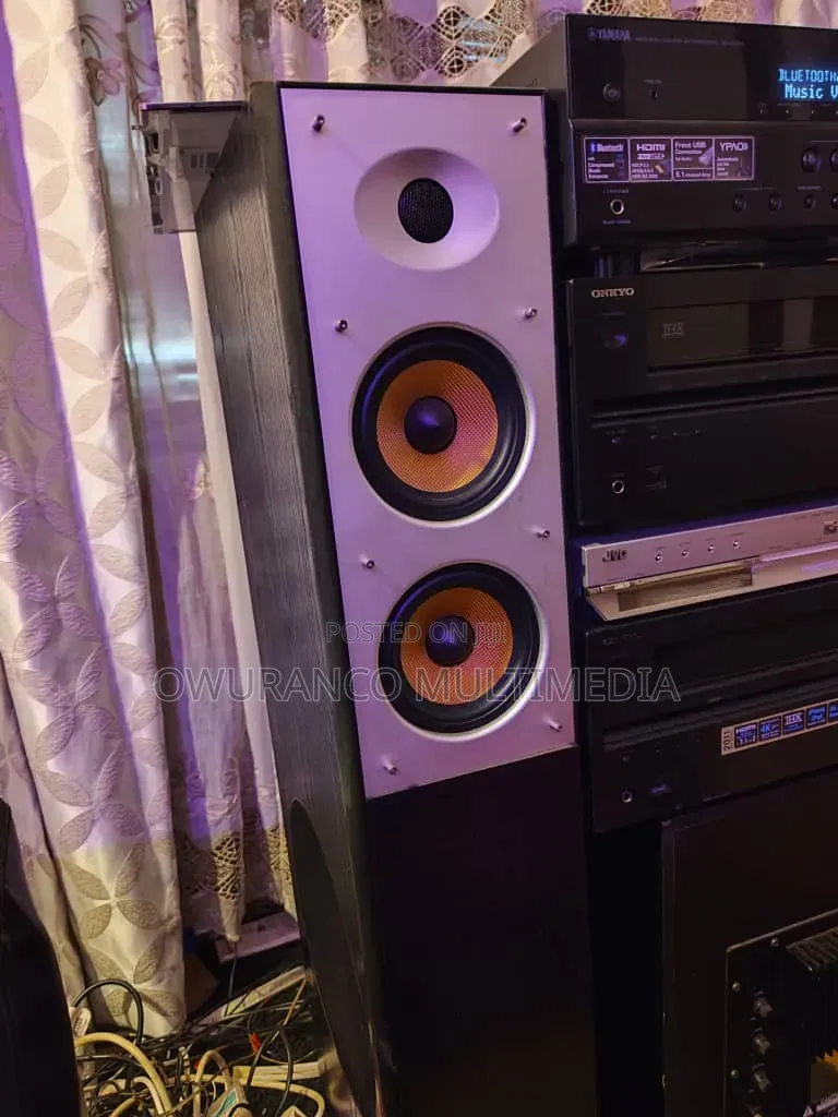 Pure Acoustics SuperNova 5F Floorstanding Tower Speakers Pair 220W UK`