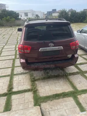 Toyota Sequoia Limited 4dr SUV (5.7L 8cyl 6A) 2013 Red