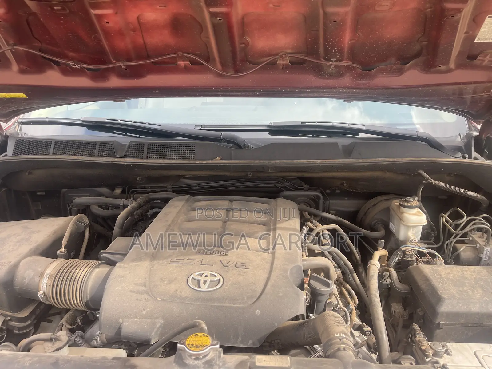 Toyota Sequoia Limited 4dr SUV (5.7L 8cyl 6A) 2013 Red