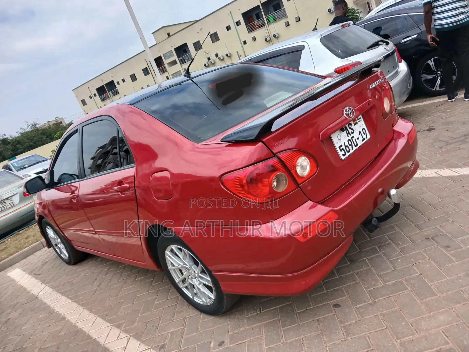 Toyota Corolla Verso 1.8 VVT-i Automatic 2008 Red