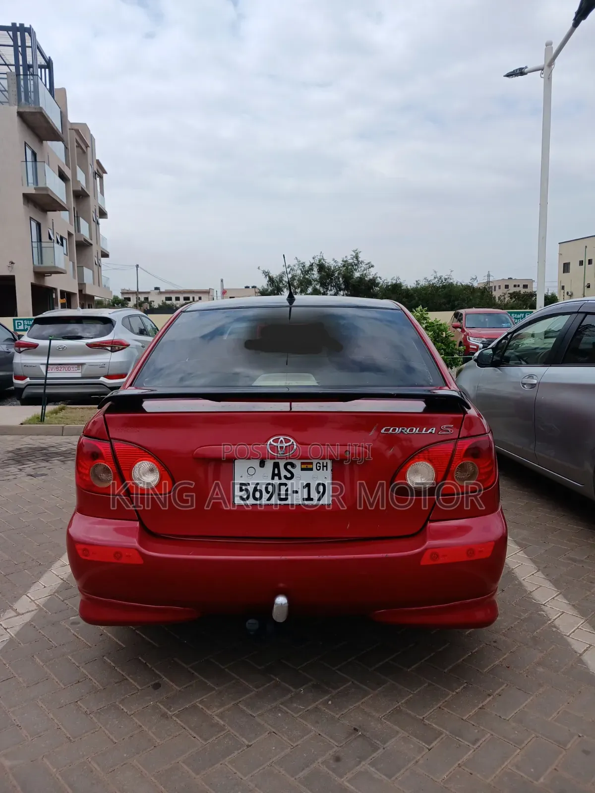 Toyota Corolla Verso 1.8 VVT-i Automatic 2008 Red