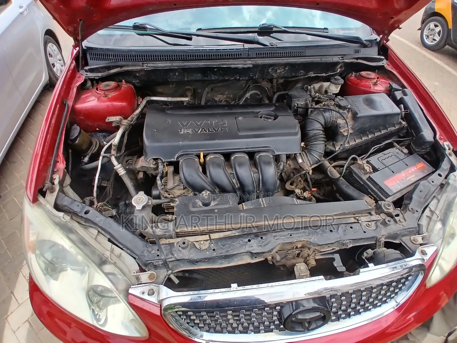 Toyota Corolla Verso 1.8 VVT-i Automatic 2008 Red