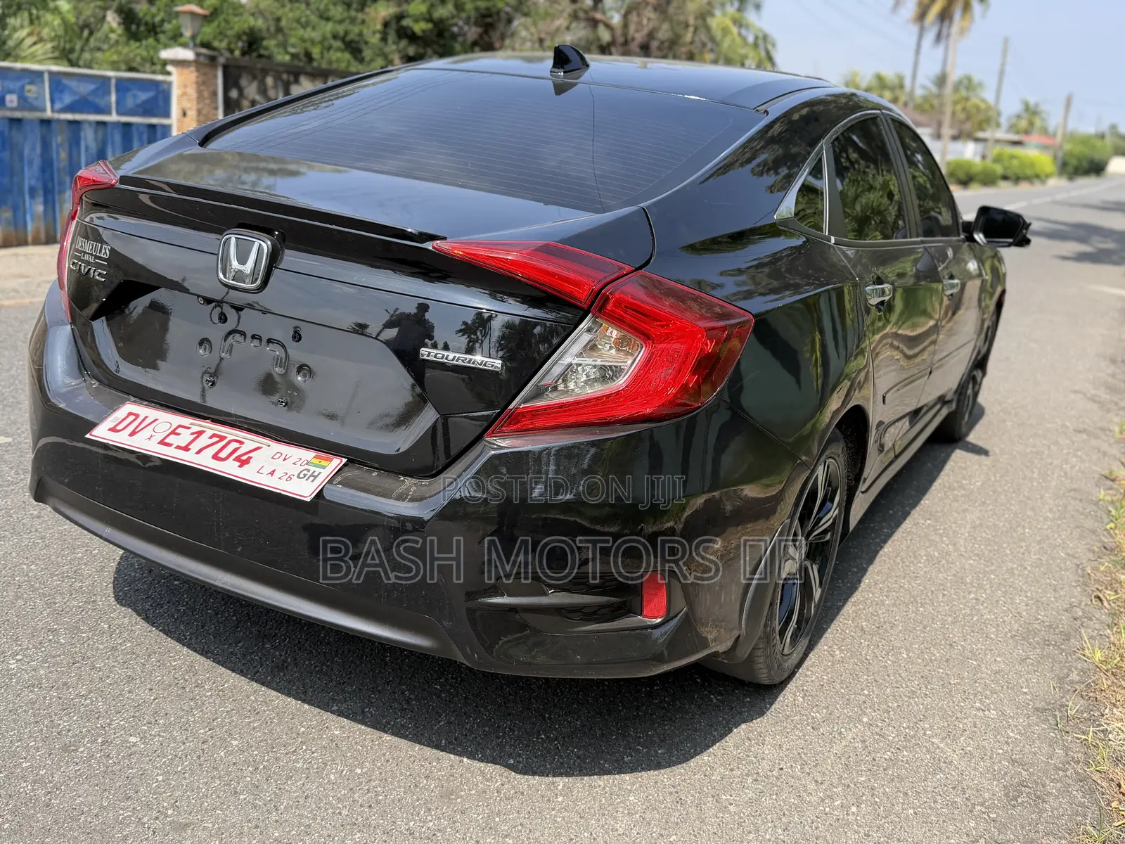 Honda Civic Touring 4dr Sedan (1.5L 4cyl) 2017 Black