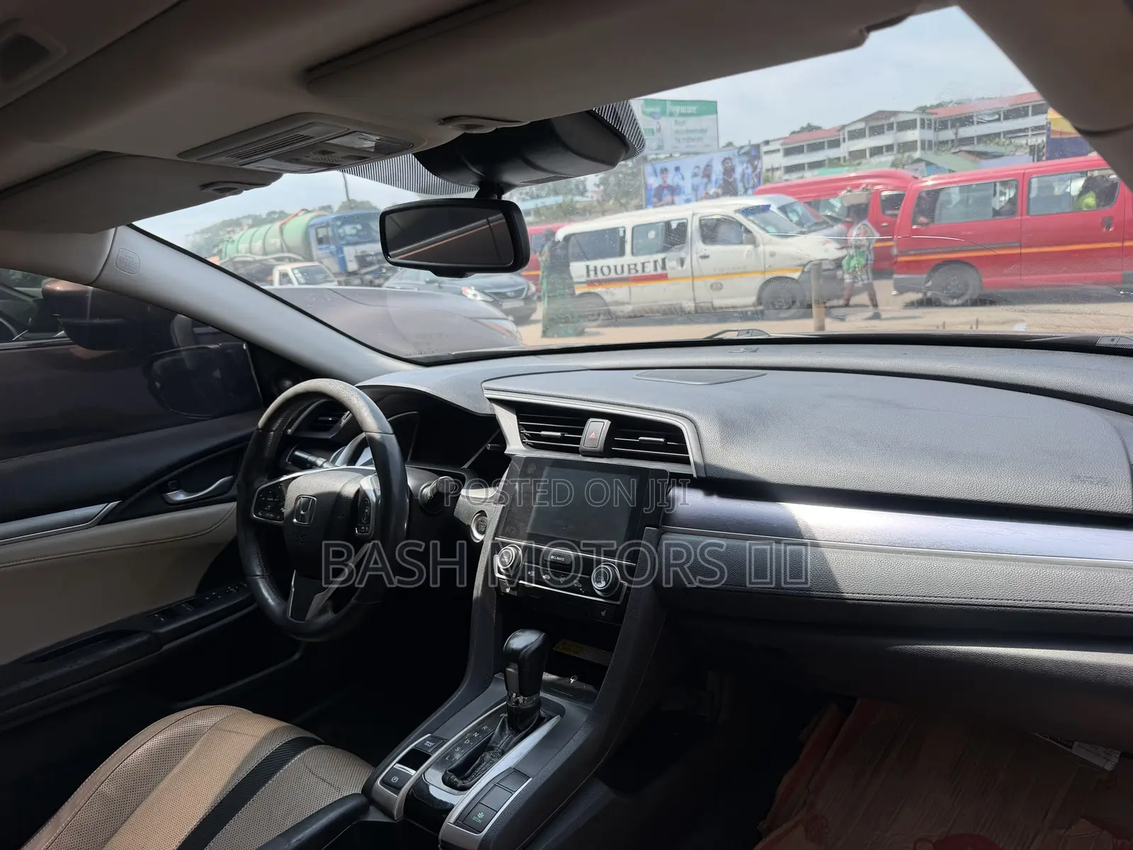 Honda Civic Touring 4dr Sedan (1.5L 4cyl) 2017 Black