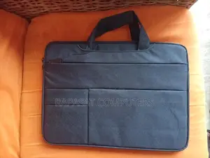 Laptop Sleeve Bag With Handle 14" 15.6" (Black 1-Side Zip)- ¢110 Per