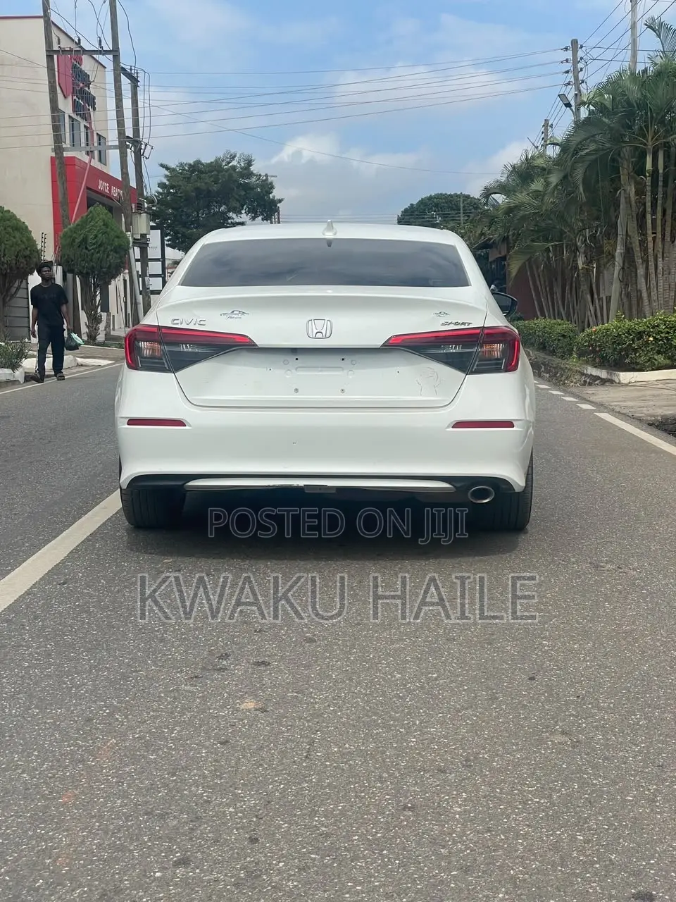 Honda Civic Sport CVT 2024 White