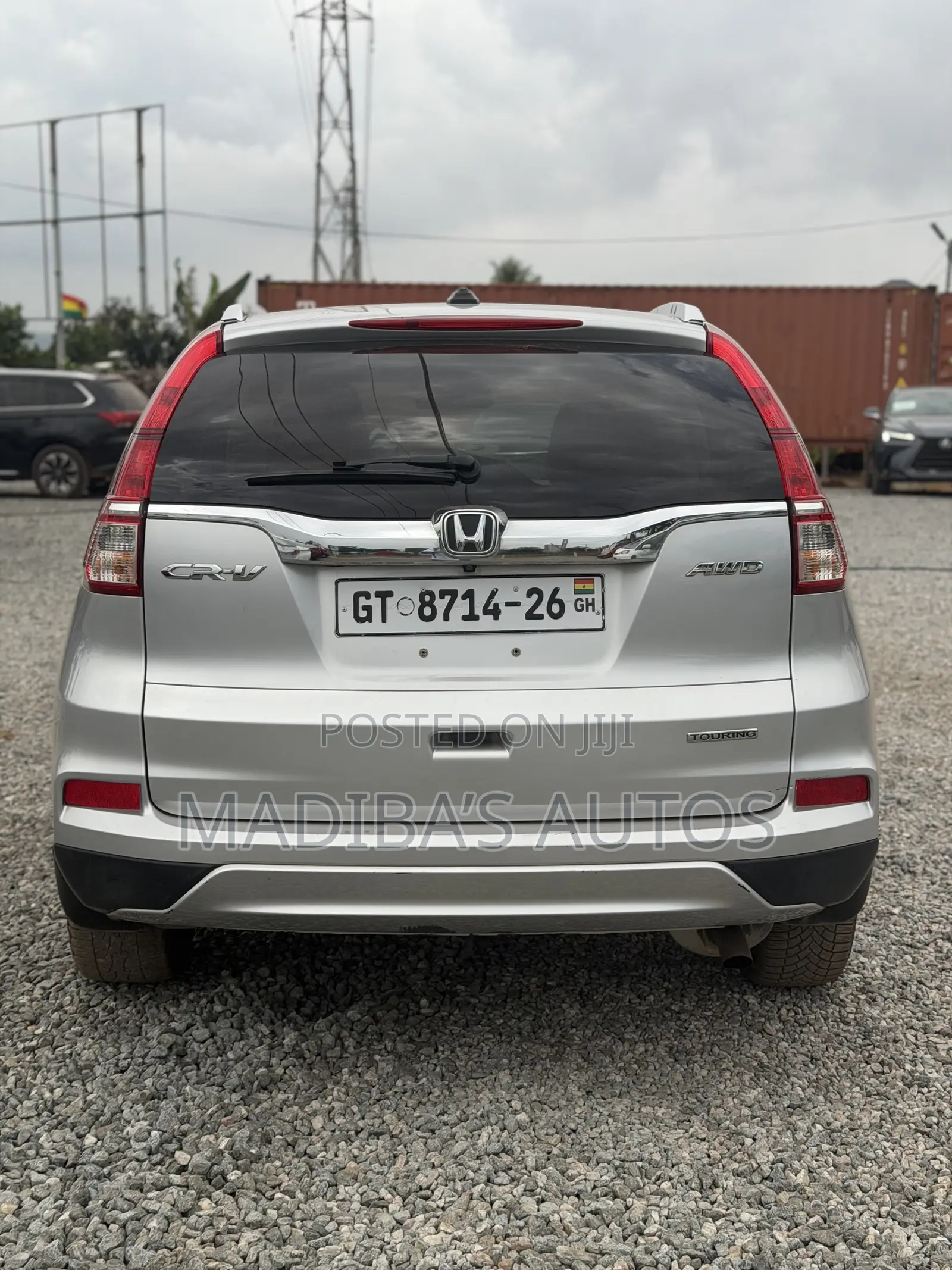 Honda CR-V Touring 4dr SUV (2.4L 4cyl CVT) 2016 Gray