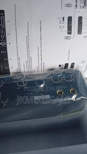 4in × 4out Audio Interface Sound Card