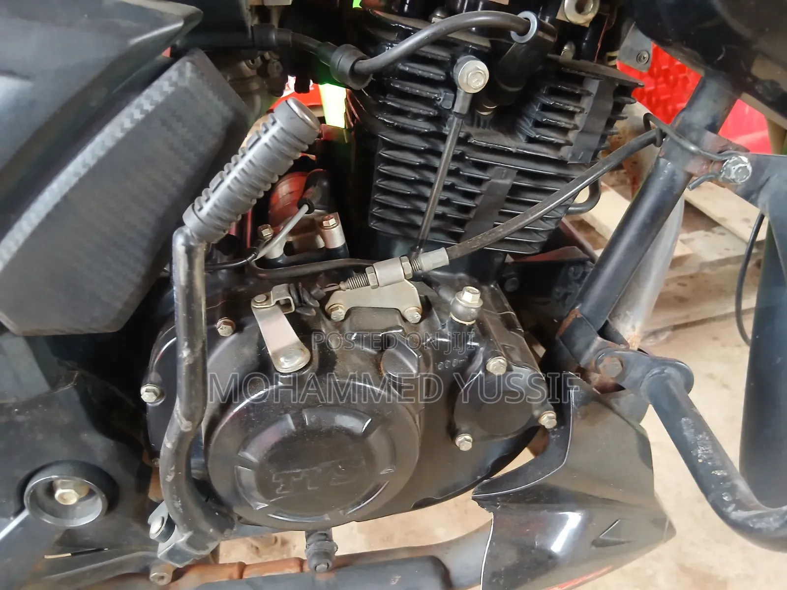 TVS Apache 180 RTR 2025 Black