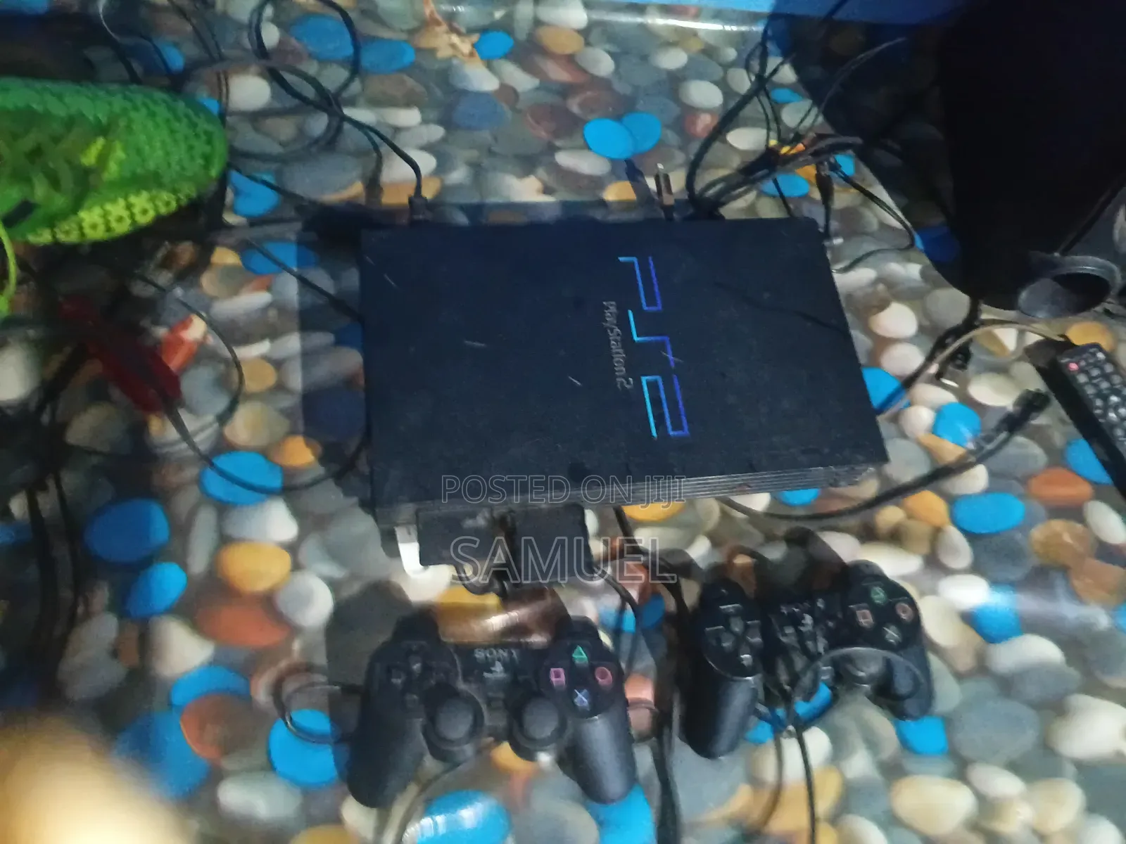 Ps2 Game With Eight Games and Two Pads