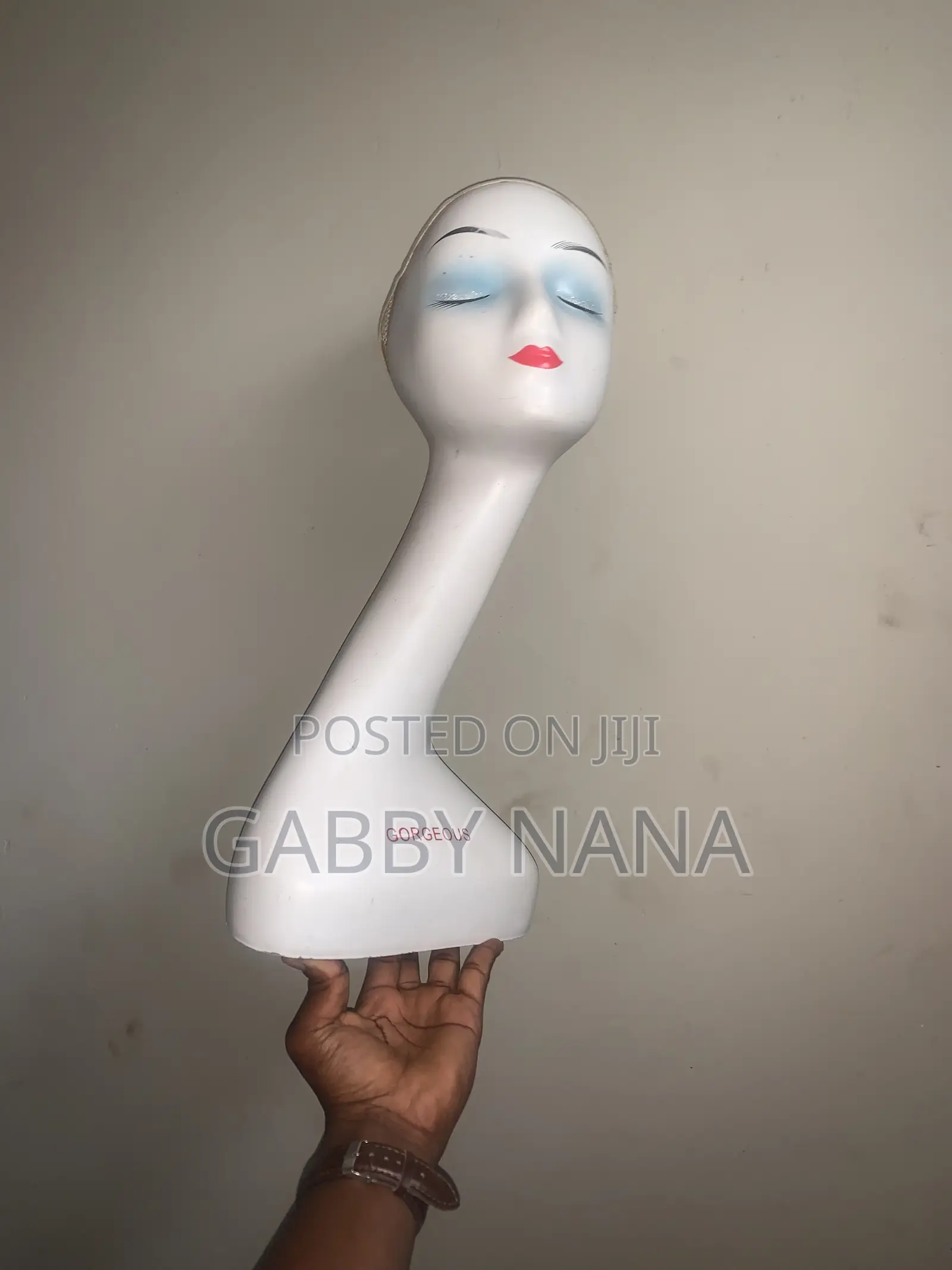 Mannequin Head (Non-Pierce-Able) for Wig Display