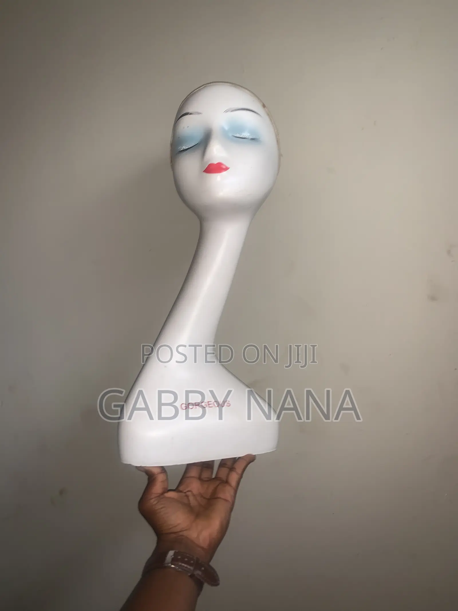 Mannequin Head (Non-Pierce-Able) for Wig Display