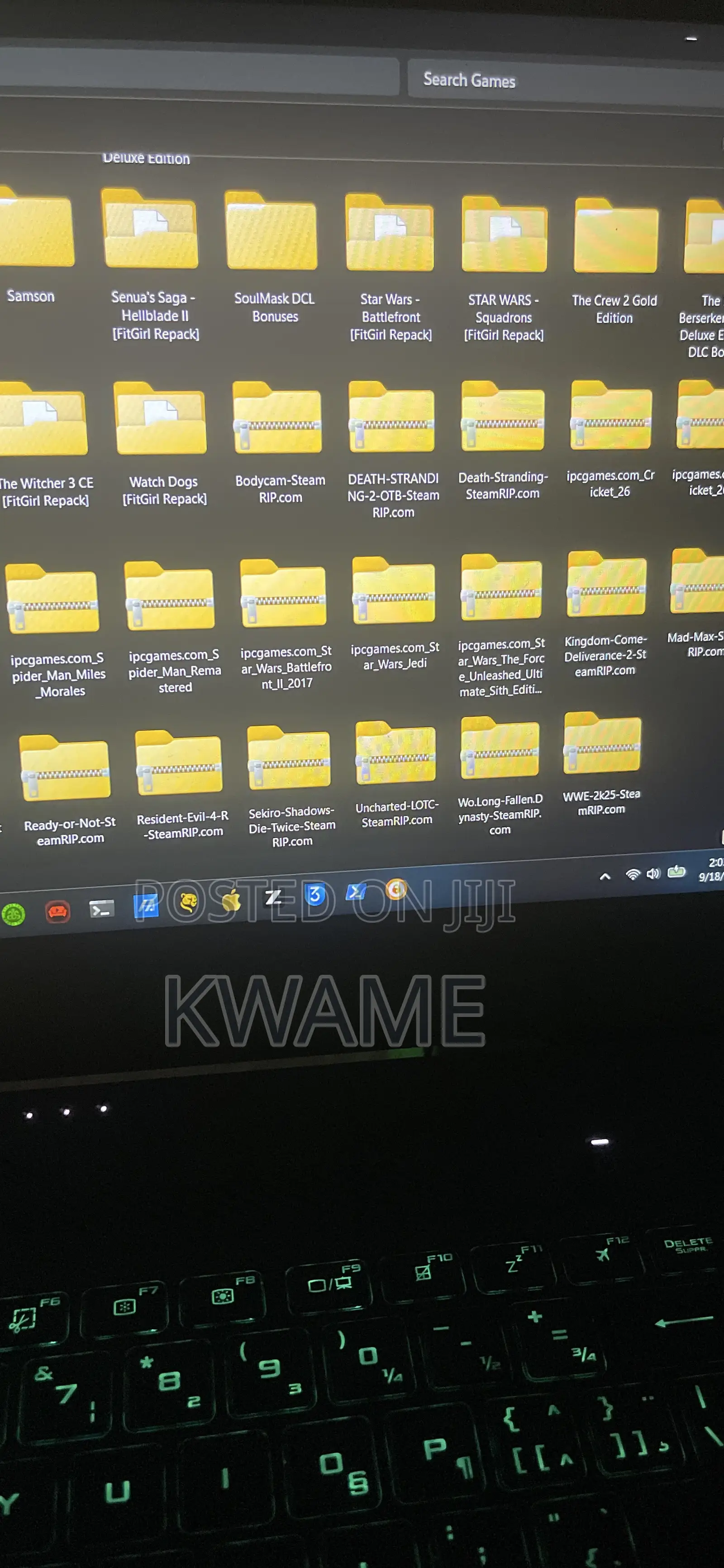 PC Games Installation (Offline)