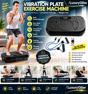 Vibration Plate Exercise Machine – Full-Body Fitness