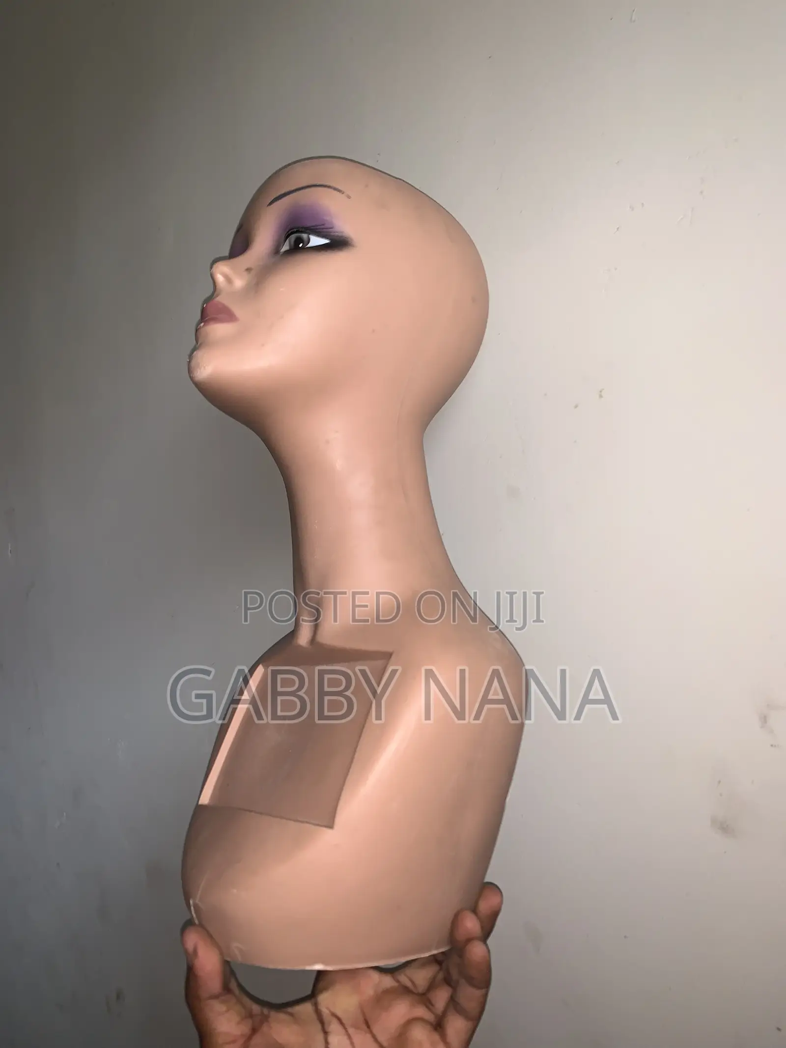 Mannequin Head Non-Pierceable for Wig Display