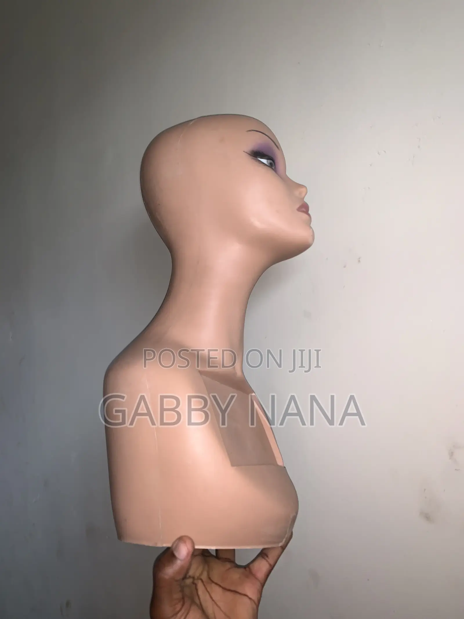 Mannequin Head Non-Pierceable for Wig Display
