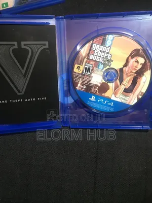GTA 5 Disc for PS4 Works for Ps5 as Well