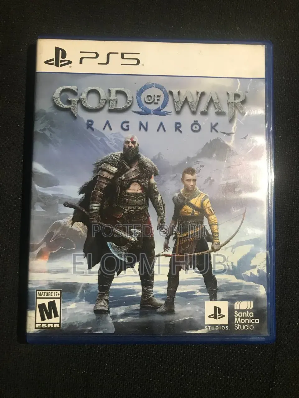 God of War Ragnarok Disc for Ps5