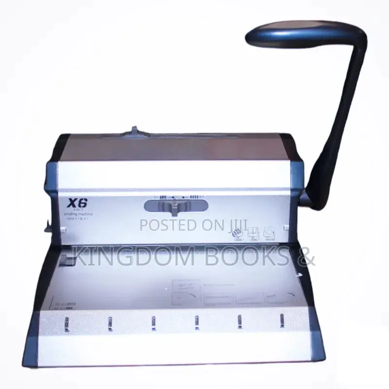 X6 Professional 2-in-1 Wire Binding Machine