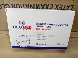 Mercury Thermometer (Armpit Use)