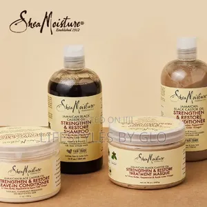 Shea Moisture Jamaican Black Castor Oil Shampoo 4 Pack Combo