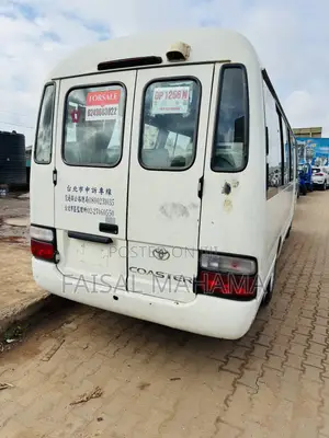 Toyota Coaster 2012 White