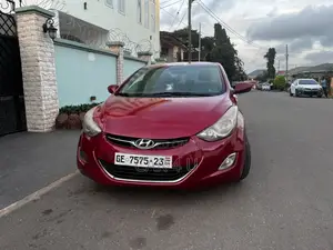 Hyundai Elantra 2013 Red
